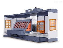 LM-3016-K强力卧式数控铣床