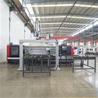 双主轴也可气缸推动实现自动化加工