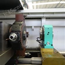 HX雙頭數(shù)控車床加裝尾座加工長輥筒