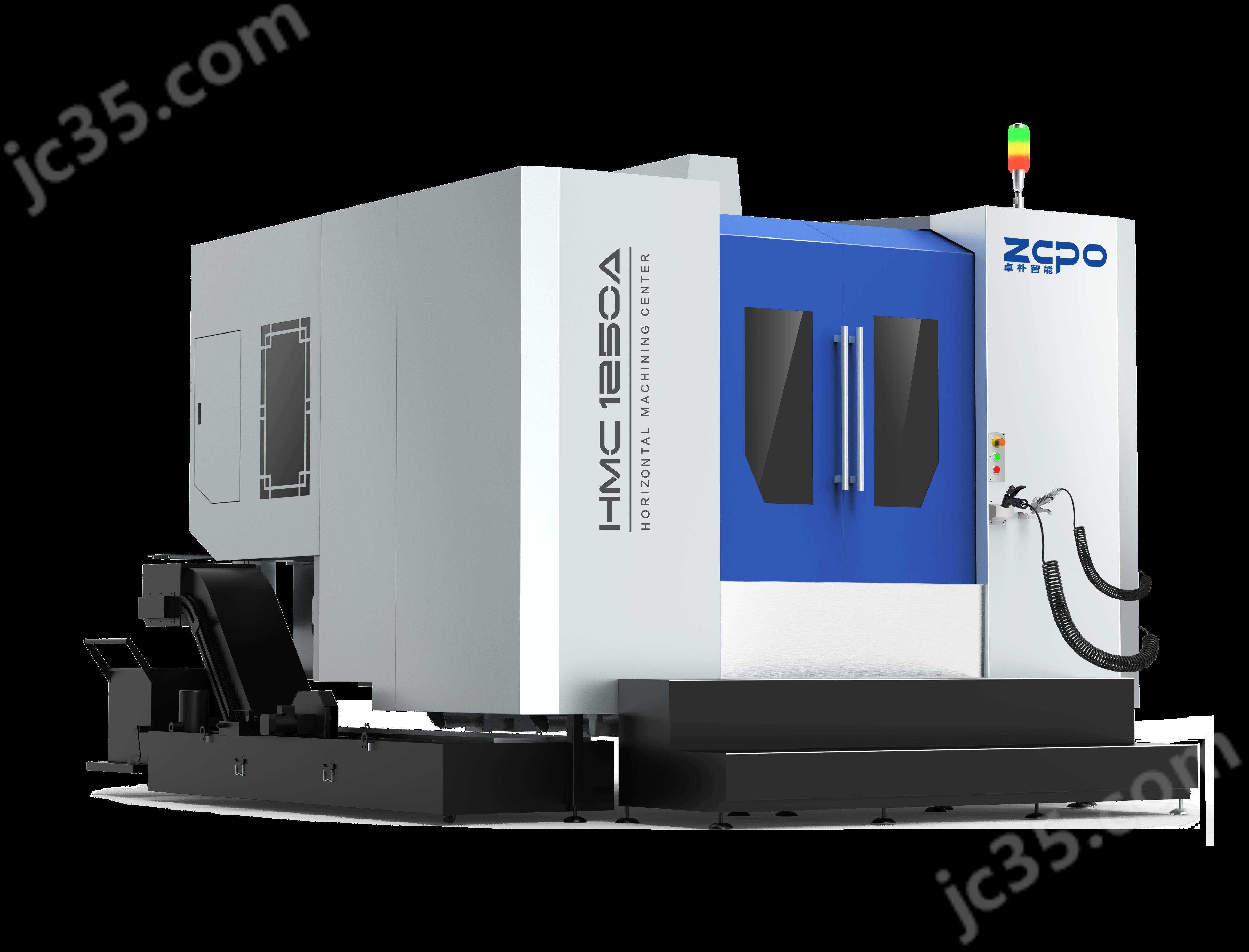 卧式加工中心 倒T结构 单工作台