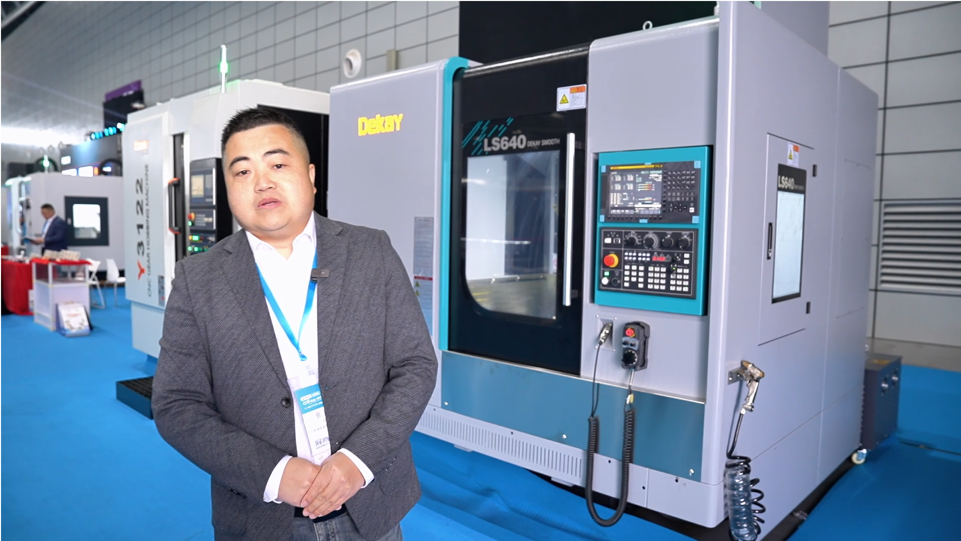 德凯数控 LS640直线电机高速龙门加工中心